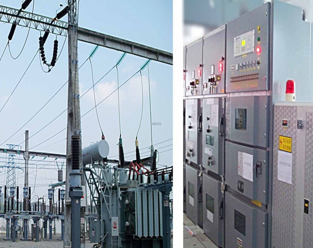 南网广东佛山更楼站110KV变电站ZN05A-10/16装置